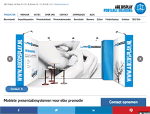 Tablet Screenshot of abcdisplay.nl